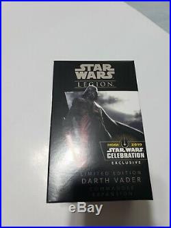 Exclusive Darth Vader Commander Expansion Star Wars Celebration FFG Legion