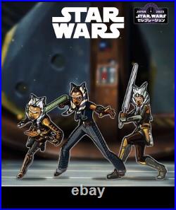 FiGPiN Ahsoka 3-Pack Star Wars Celebration Japan Exclusive Sealed LE250