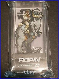 FiGPiN Star Wars Luke Skywalker 2020 May The 4th Exclusive LE 1980 #504