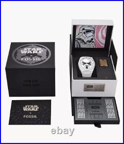 Fossil x Star Wars Limited Edition Watch Stormtrooper 40th Anniversary Brand New