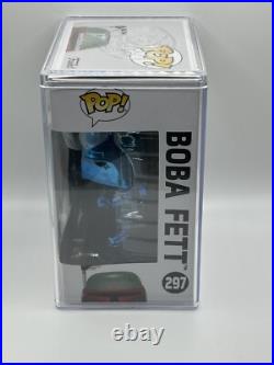 Funko POP Boba Fett Star Wars Celebration Exclusive Blue Chrome #297 NEW