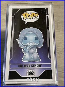 Funko POP! Obi-Wan Kenobi #392 Star Wars Celebration LE 3000 Glow In The Dark