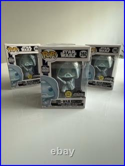 Funko POP Obi Wan Kenobi GITD #392 Star Wars Celebration LE/3000