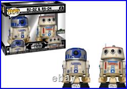 Funko POP! Star Wars R2-D2 & R5-D4 (2023 Europe Star Wars Celebration)2 Pack