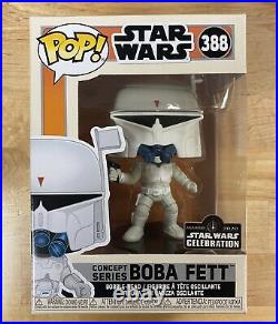 Funko Pop! #388 Concept Series Boba Fett Star Wars Celebration Anaheim 2020