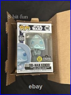 Funko Pop 392 Star Wars Obi-Wan Kenobi (Glows in the Dark) Star Wars Celebration