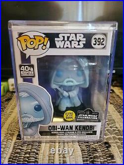 Funko Pop! Obi-Wan Kenobi #392 STAR WARS Glow in the Dark