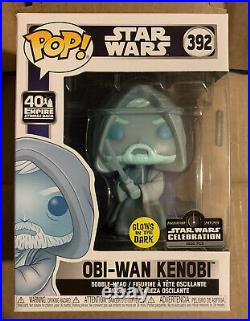 Funko Pop! Obi-Wan Kenobi #392 Star Wars Celebration 2020 Exclusive IN HAND