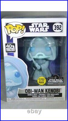 Funko Pop! Obi-Wan Kenobi #392 Star Wars Celebration, Limited Edition To 3,000