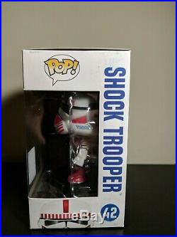 Funko Pop SHOCK TROOPER #42 Vaulted Star Wars 2015 Galactic Convention