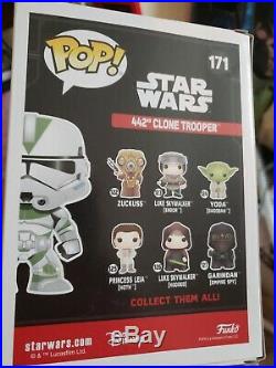 Funko Pop Star Wars 442nd Clone Trooper #171 Star Wars Celebration Sticker