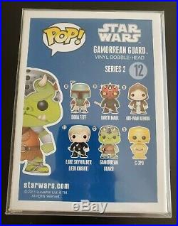 Funko Pop Star Wars Gamorrean Guard #12 Blue Box Rare Vaulted With Pop Protector