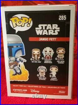 Funko Pop Star Wars Jango Fett #285 Walgreens Exclusive + Protector SHIPFAST