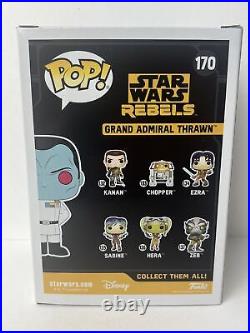 Funko Pop! Star Wars Rebels #170 Grand Admiral Thrawn 2017 Star Wars Celebration
