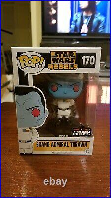 Funko Pop! Star Wars Rebels #170 Grand Admiral Thrawn Star Wars Celebration