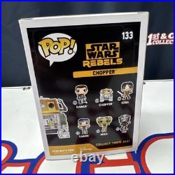 Funko Pop Star Wars Rebels Chopper #133 Star Wars Celebration Exclusive 2017