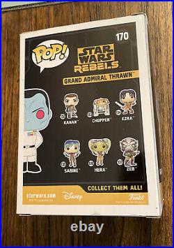 Funko Pop Star Wars Rebels Grand Admiral Thrawn #170 (2017 Celebration Sticker)
