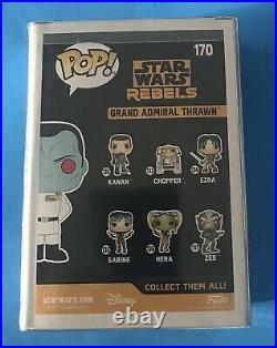 Funko Pop Star Wars Rebels Grand Admiral Thrawn #170 Celebration Sticker