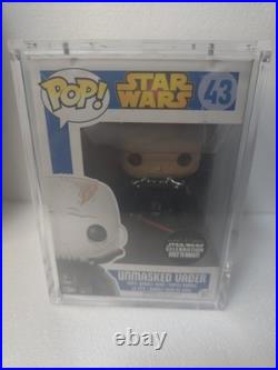 Funko Pop! Star Wars Unmasked Vader #43 2015 Star Wars Celebration First