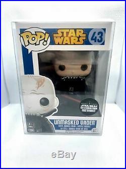 Funko Pop! Unmasked Vader #43 Star Wars Celebration First to Market with Pop Stack