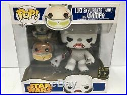 Funko Pop Vinyl Star Wars SDCC 2014 Luke Skywalker Hoth and Bloody Wampa