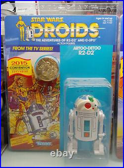 Gentle Giant Star Wars Jumbo Vintage Droids Cartoon R2-d2 C-3po Set Celebration