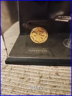 Gold Plated 24k Imperial Shuttel And Imperial Emblem