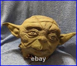 Halloween Yoda Mask Don Post 1980 Latex Vintage Original Star Wars Jedi Grogu
