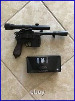 Han Solo ANH Blaster Star Wars withbonus Anovos greeblies. Halloween prop. Cosplay