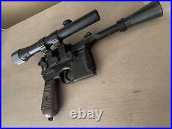 Han Solo ANH Blaster Star Wars withbonus Anovos greeblies. Halloween prop. Cosplay