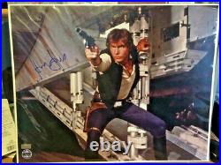 Harrison Ford Star Wars Signed Official Pix OPX 16x20 Photo Celebrity Authentics