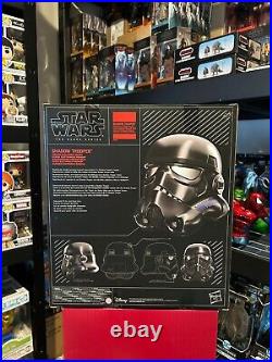 Hasbro Black Series Star Wars Shadow Trooper Electronic Helmet