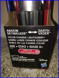 Hasbro Star Wars Anakin to Darth Vader Color Change Ultimate FX Lightsaber