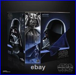 Hasbro Star Wars Black Series Darth Vader Helmet Wearable Electronic 2208 NEW