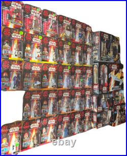 Hasbro Star Wars Ep. 1, Collection 1 & 2 Action Figures Rare LOT OF 36, SW08