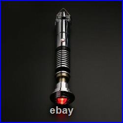 Hot Star Wars Luke Skywalker Lightsaber Silver Metal 12 Colors RGB Light Replica