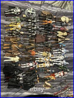 Huge Star Wars Black Series Figure Lot 46 Figures, Darth Vader, Darth Maul, Clones