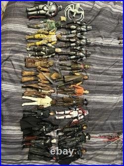 Huge Star Wars Black Series Figure Lot 46 Figures, Darth Vader, Darth Maul, Clones
