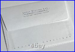 ILM VFX Crew Lucasfilm Holiday Christmas Party Invitation EXTREMELY RARE