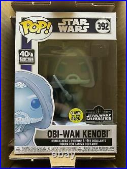 IN-HAND READY TO SHIP! Funko Obi-Wan Kenobi #392 Star Wars Celebration LE 3000
