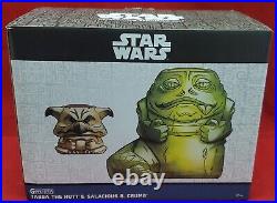 Jabba the Hutt & Salacious B Crumb Tiki Set Star Wars Celebration Exclusive