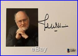 John Williams signed autographed 5x7 Photo BECKETT BAS STAR WARS COMPOSER
