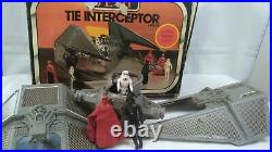 Kenner 1983 Star Wars TIE Interceptor ROTJ Boxed Vintage Kenner Figures Play Set