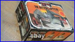 Kenner 1983 Star Wars TIE Interceptor ROTJ Boxed Vintage Kenner Figures Play Set