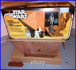Kenner Jawa Sandcrawler 1977 WORKS GREAT Star Wars Radio Contol Coplete wBox