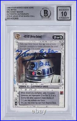 Kenny Baker Star Wars Trading Card Item#12643613