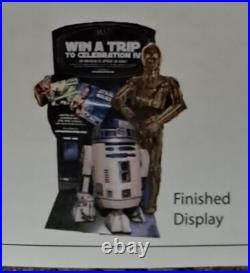 LARGE USPS Star Wars 30th Anniversary Celebration Floor Display LARGE USPS Star Wars 30th Anniversary Celebration Floor Display