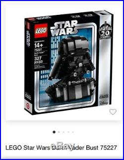 LEGO Star Wars 75227 Darth Vader Bust Helmet 2019 NEW EXCLUSIVE IN HAND NOW