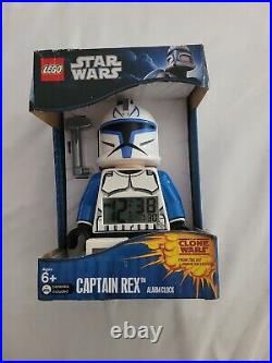 Lego Star Wars Clone Wars Captain Rex Alarm Clock Nib 9003936