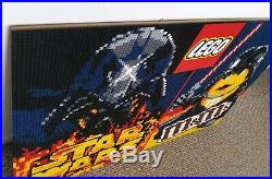 Lego Star Wars M&M Vader 2005 Rare Celebration Masterbuilt LE 400 mosaic mural